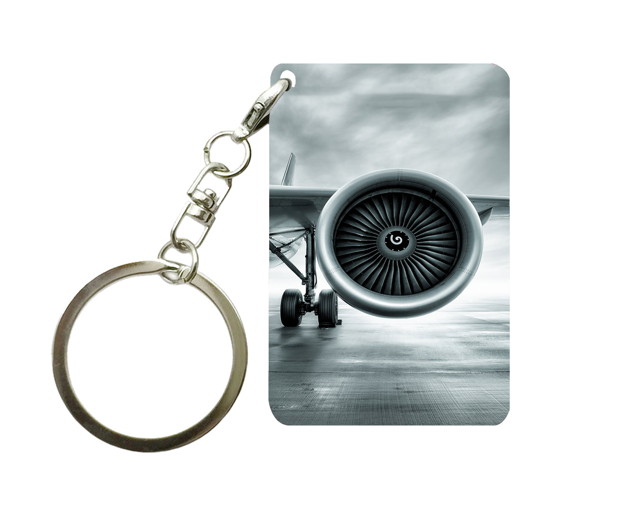 Super Cool Airliner Jet Engine Designed Key Chains