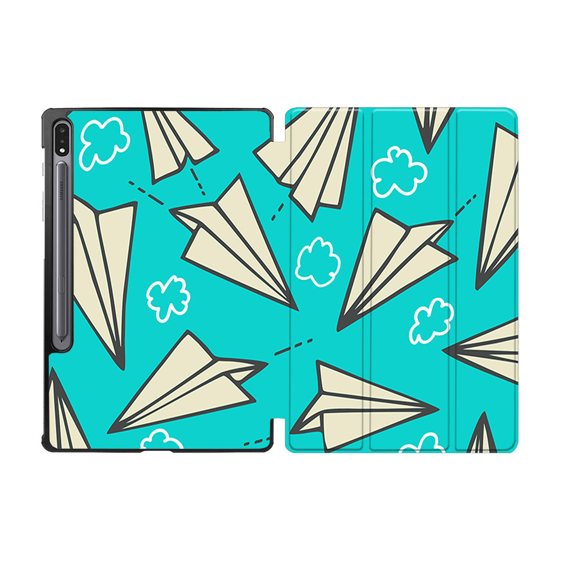 Super Cool Paper Airplanes Designed Samsung Tablet Cases