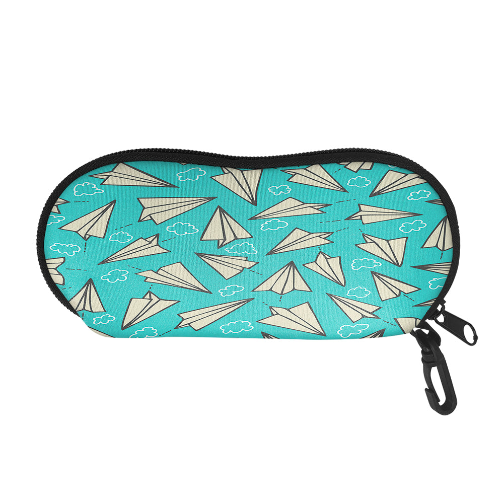 Super Cool Paper Airplanes Designed Glasses Bag