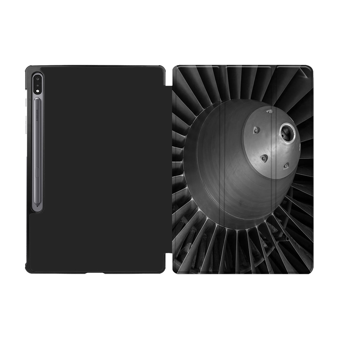 Super View of Jet Engine Designed Samsung Tablet Cases