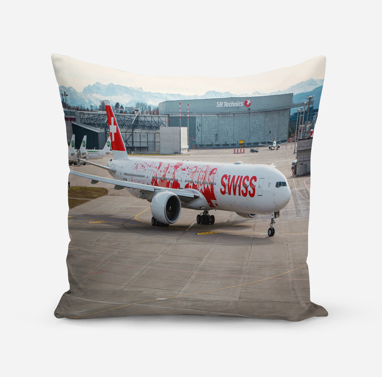 Swiss Airlines Boeing 777 Designed Pillowsc