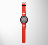 Thumbnail for Switzerland Flag Samsung & Huawei Watch Bands