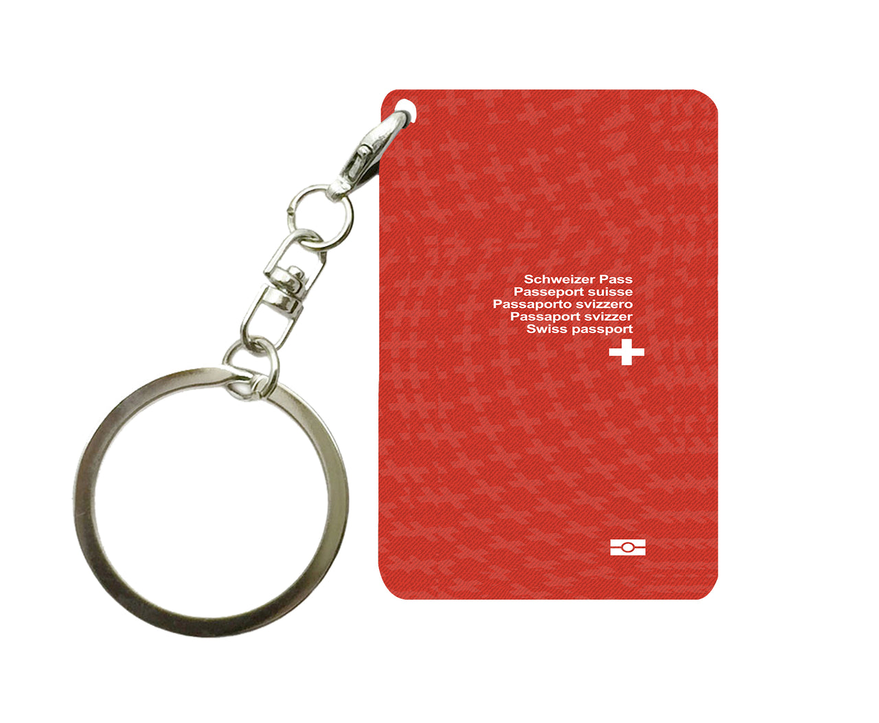 Switzerland Passport Designed Key Chains