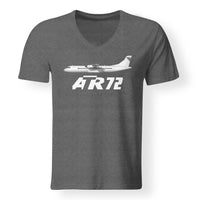 Thumbnail for The ATR72 Designed V-Neck T-Shirts