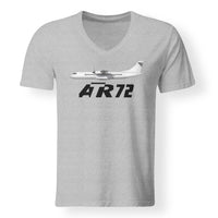 Thumbnail for The ATR72 Designed V-Neck T-Shirts