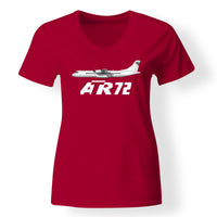 Thumbnail for The ATR72 Designed V-Neck T-Shirts