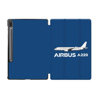 Thumbnail for The Airbus A220 Designed Samsung Tablet Cases