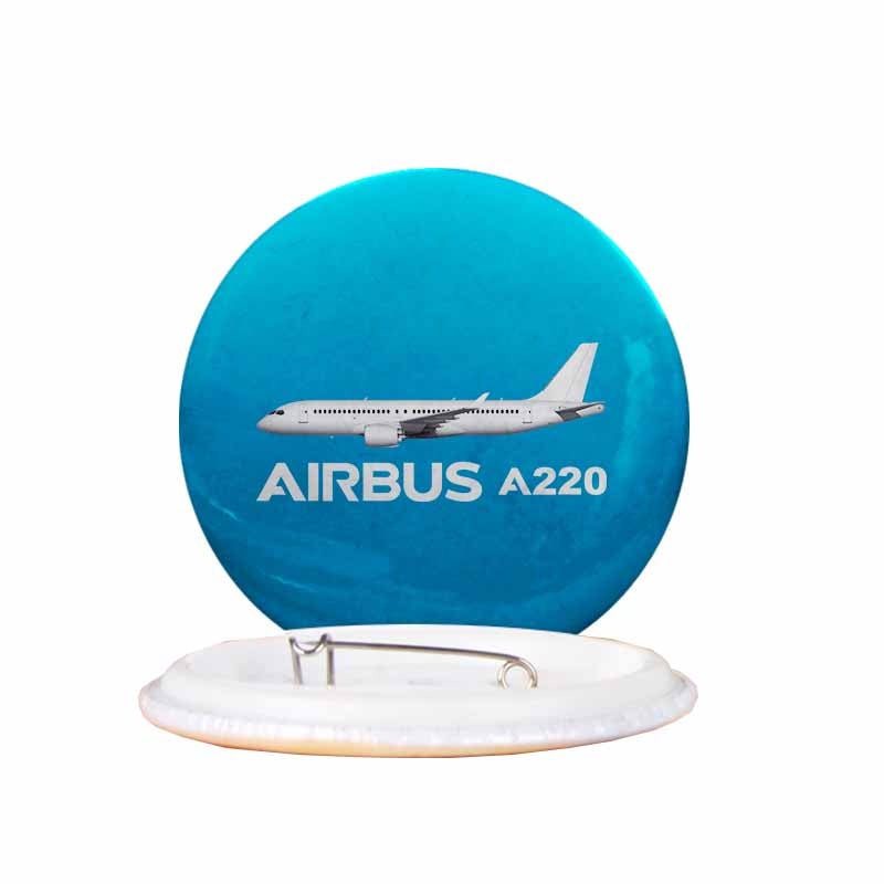 The Airbus A220 Designed Pins