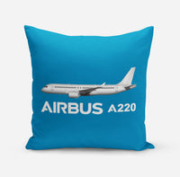 Thumbnail for The Airbus A220 Designed Pillows