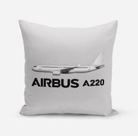 Thumbnail for The Airbus A220 Designed Pillows