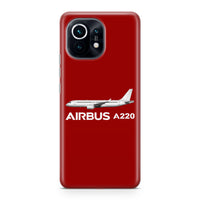 Thumbnail for The Airbus A220 Designed Xiaomi Cases