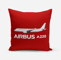 Thumbnail for The Airbus A220 Designed Pillows