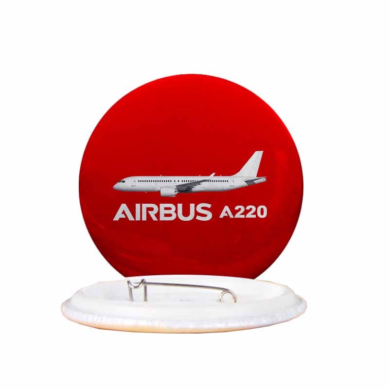 The Airbus A220 Designed Pins