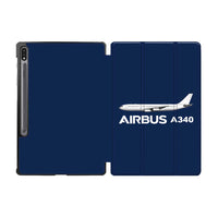 Thumbnail for The Airbus A340 Designed Samsung Tablet Cases