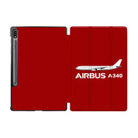 Thumbnail for The Airbus A340 Designed Samsung Tablet Cases