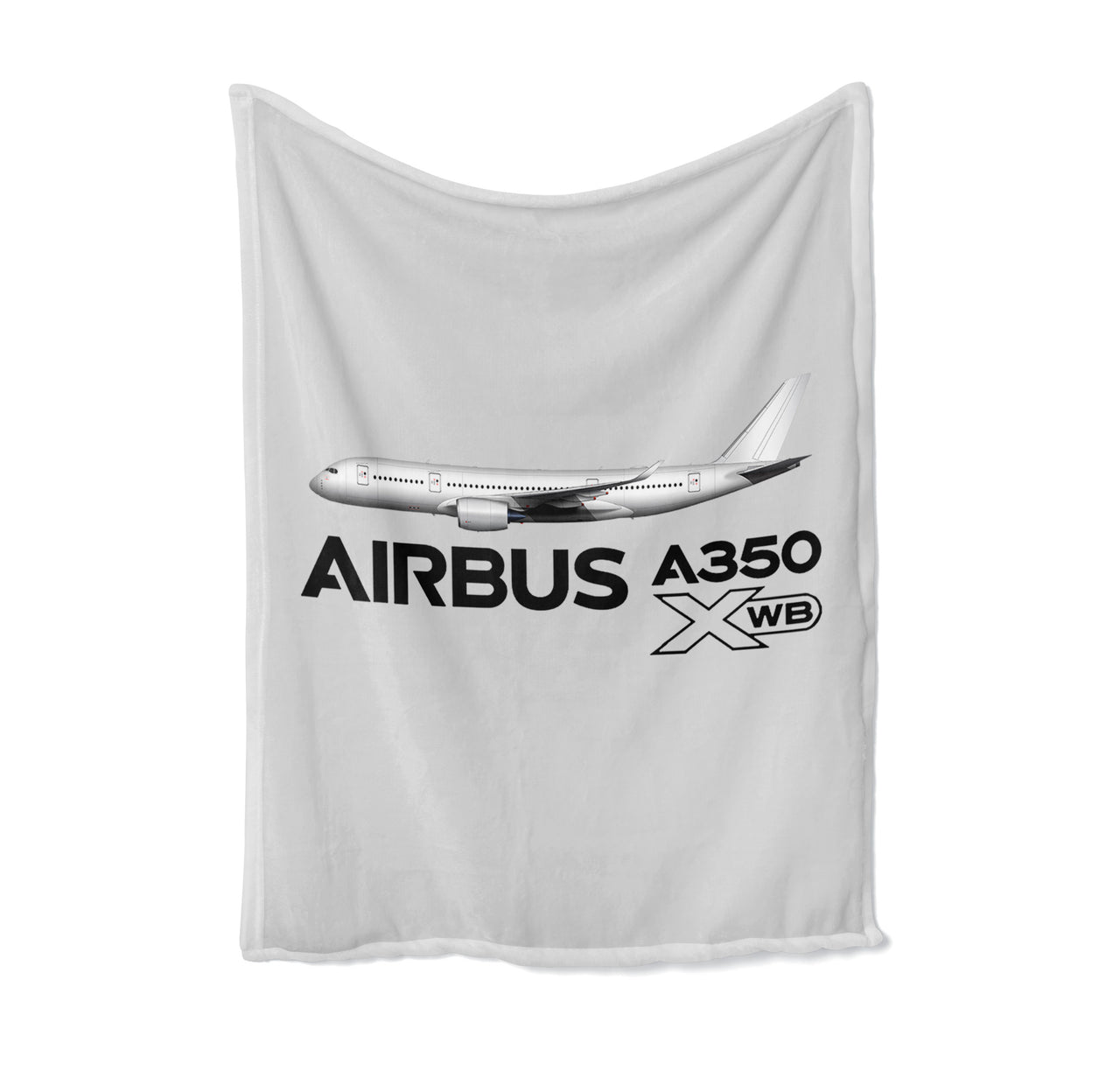 The Airbus A350 WXB Designed Bed Blankets & Covers