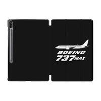 Thumbnail for The Boeing 737Max Designed Samsung Tablet Cases