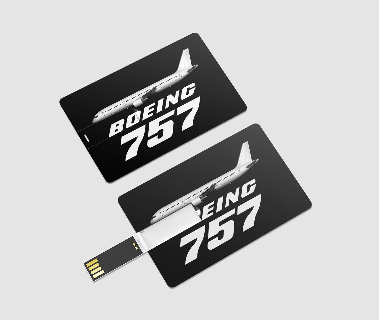 The Boeing 757 Designed USB Cards