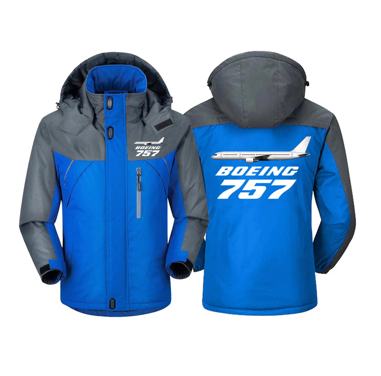 The Boeing 757 Designed Thick Winter Jackets