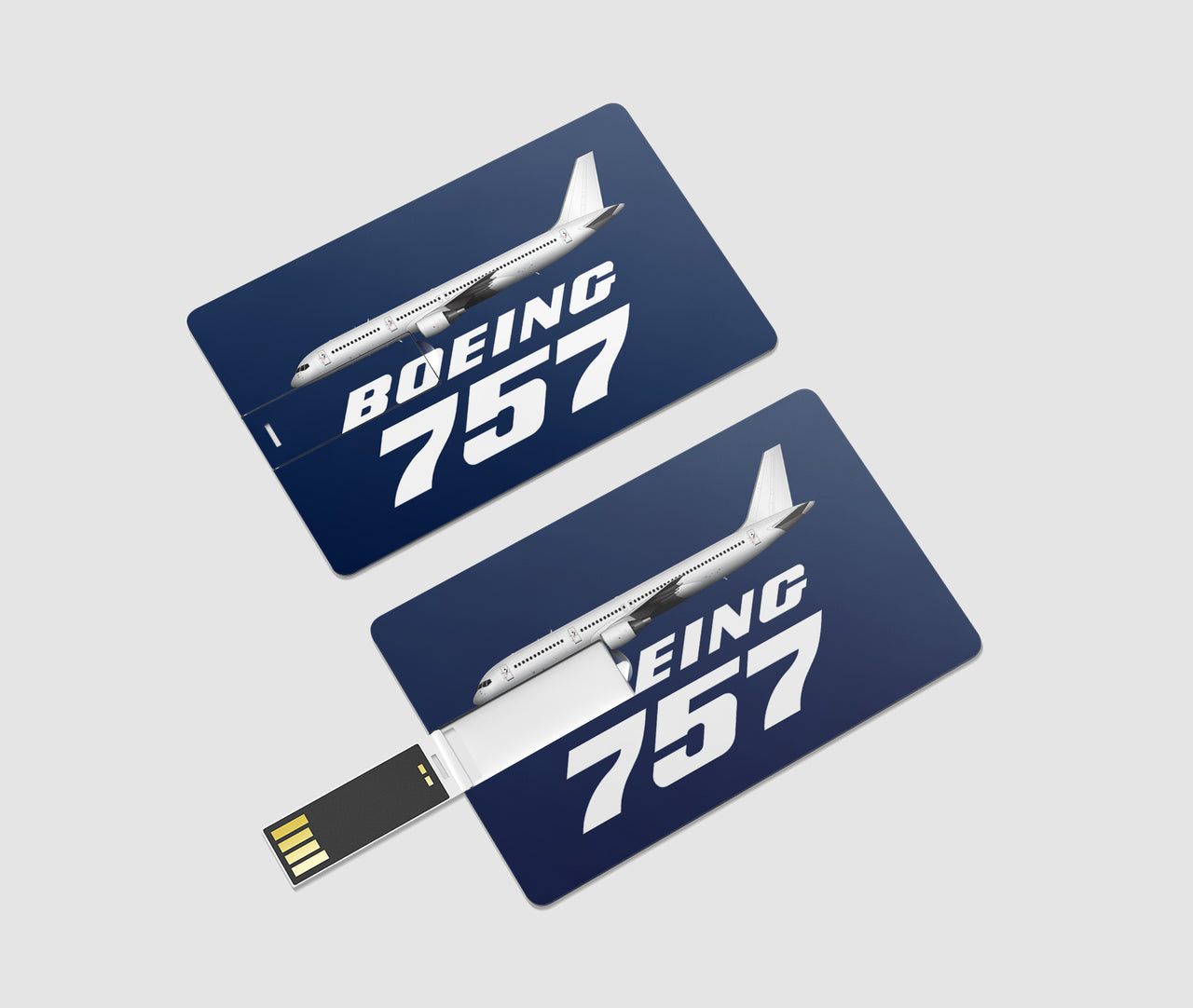 The Boeing 757 Designed USB Cards