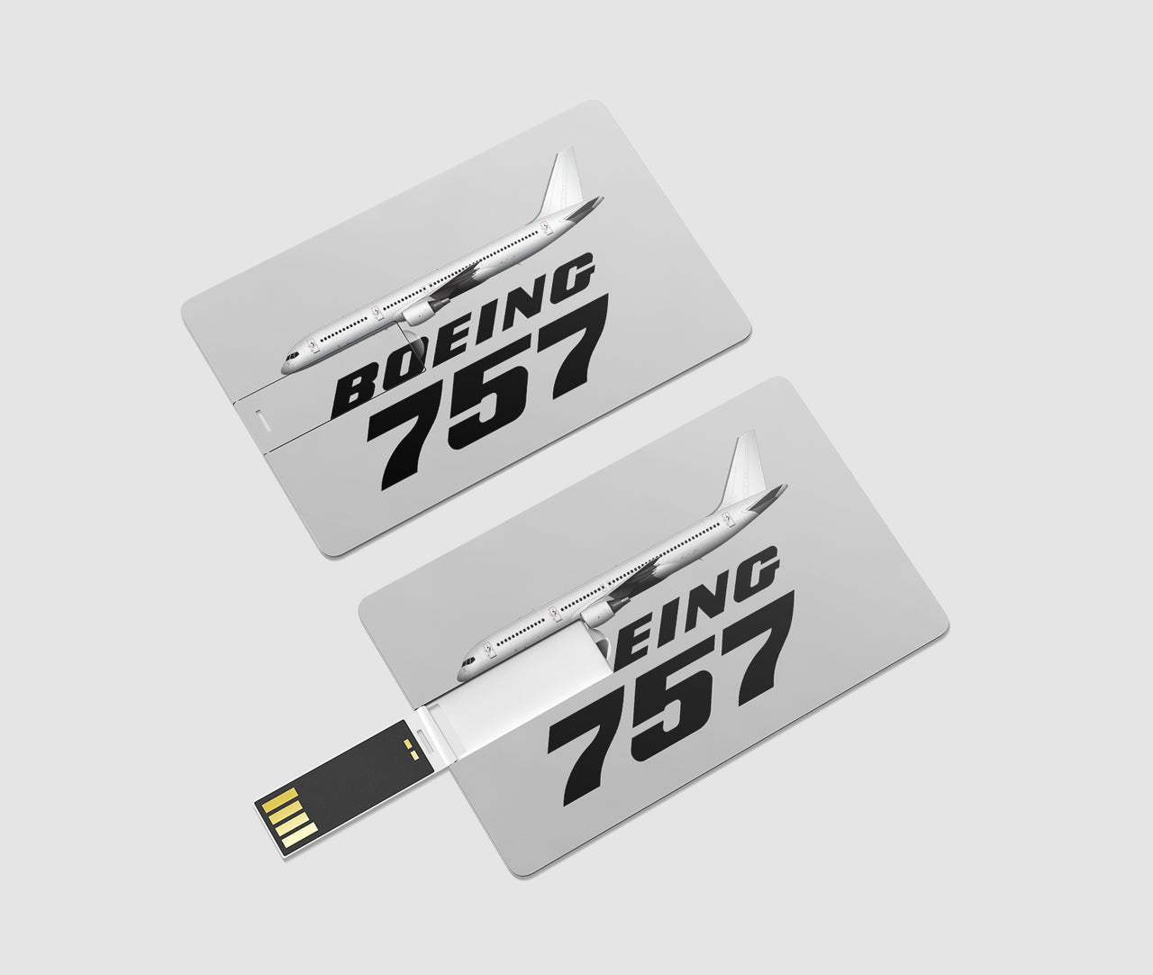 The Boeing 757 Designed USB Cards