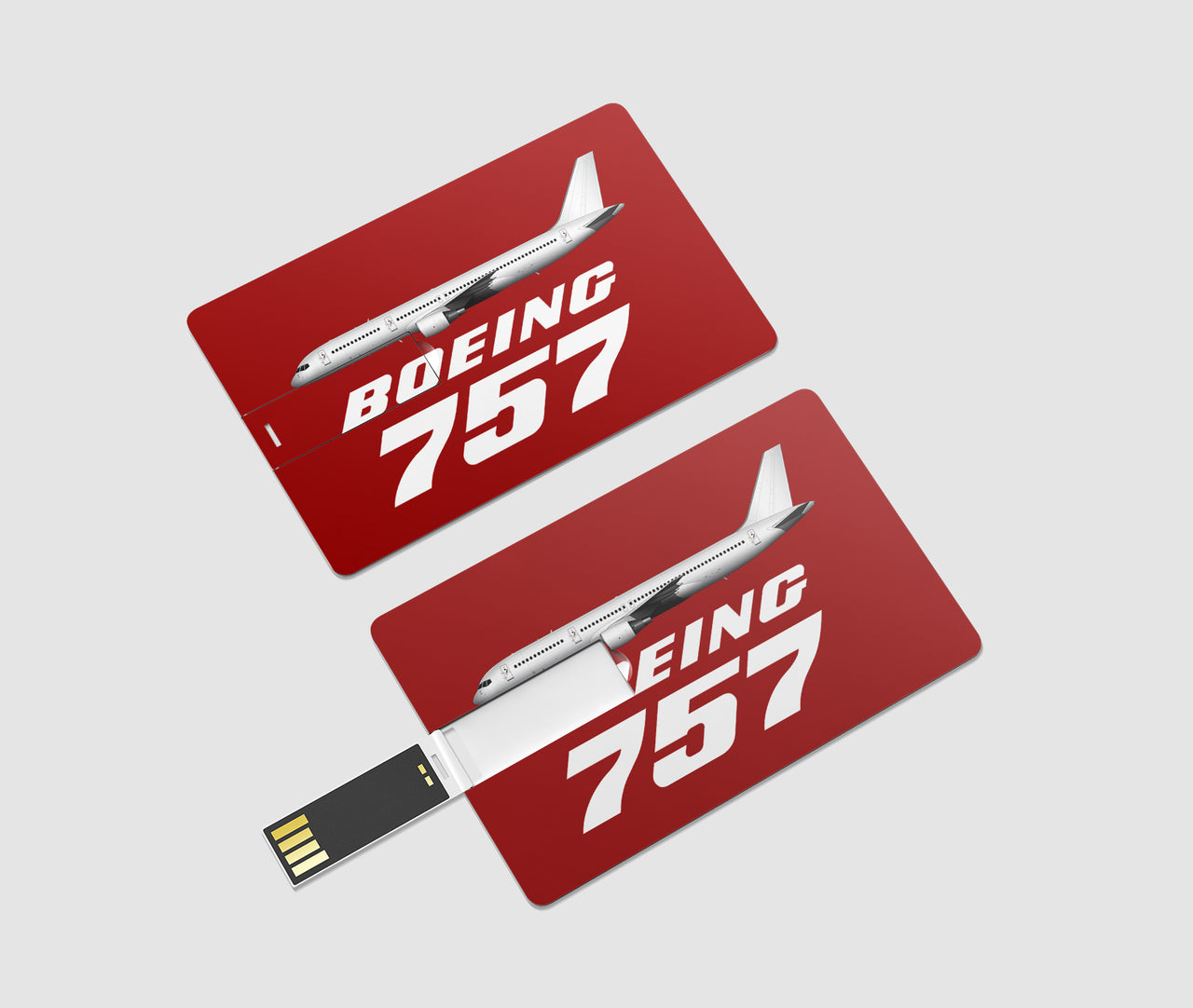 The Boeing 757 Designed USB Cards