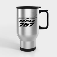 Thumbnail for The Boeing 757 Designed Travel Mugs (With Holder)