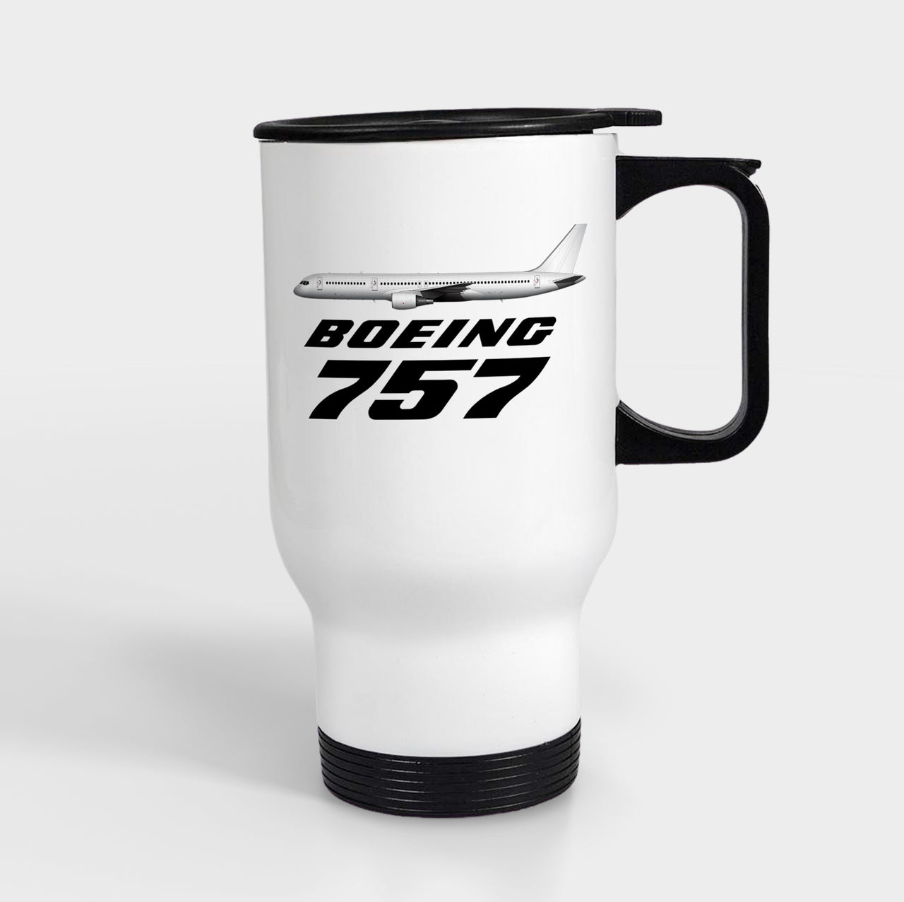 The Boeing 757 Designed Travel Mugs (With Holder)