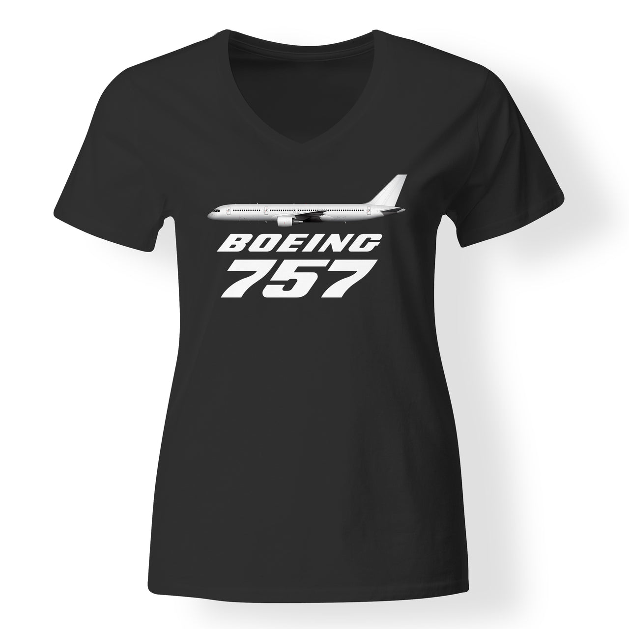 The Boeing 757 Designed V-Neck T-Shirts