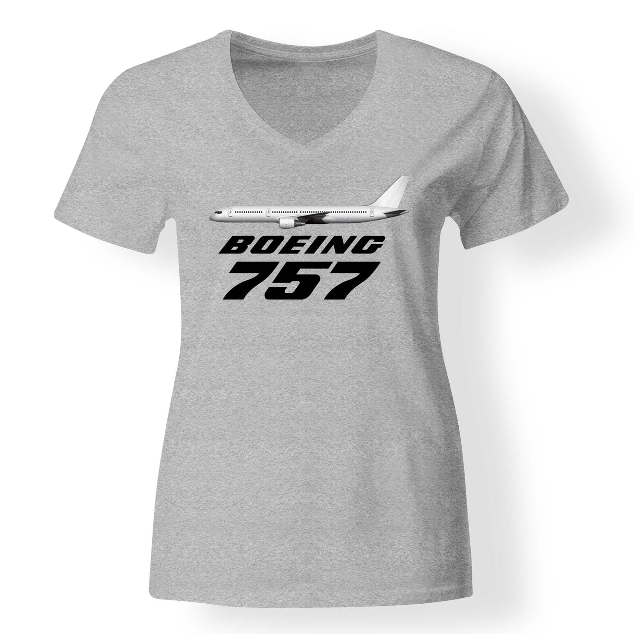 The Boeing 757 Designed V-Neck T-Shirts