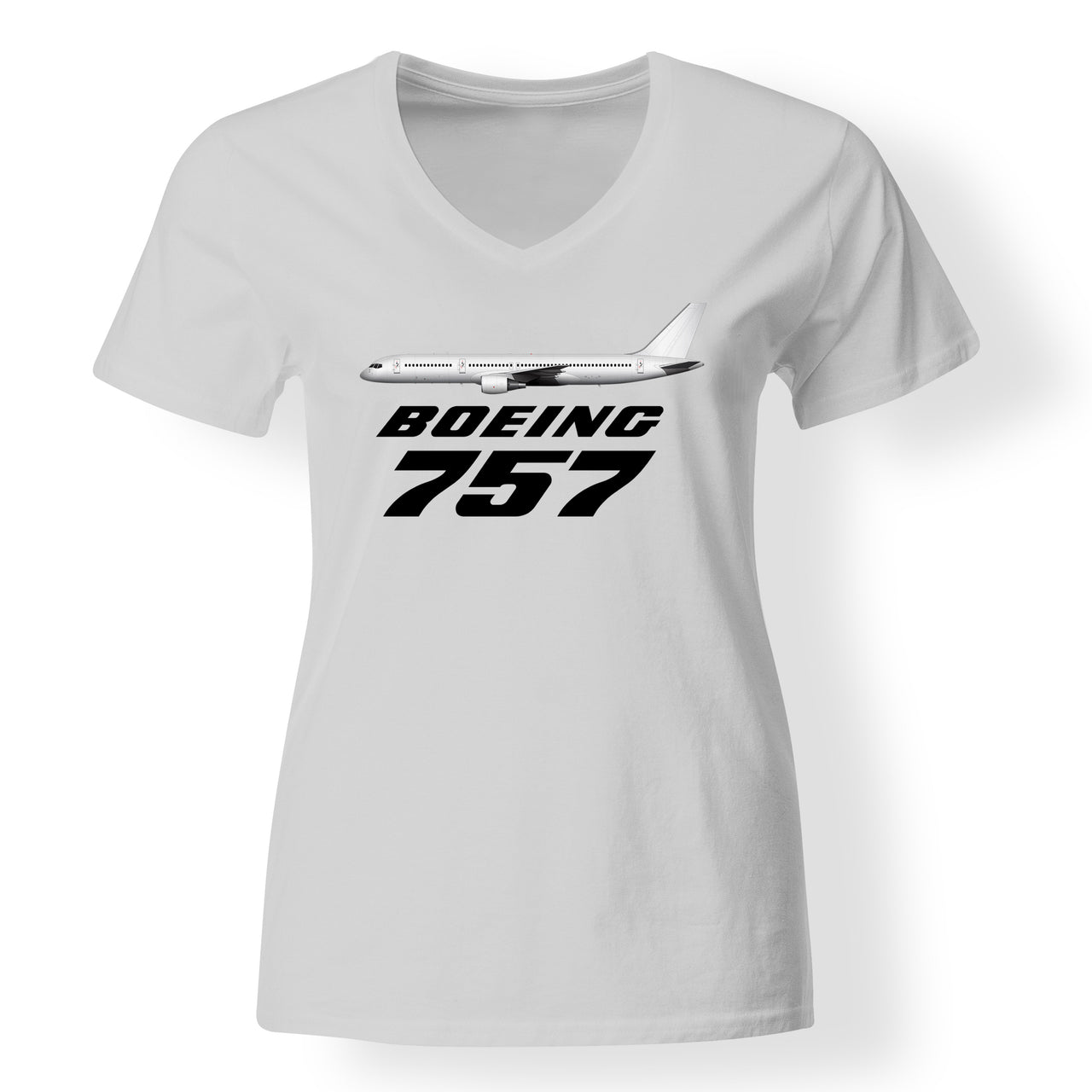 The Boeing 757 Designed V-Neck T-Shirts