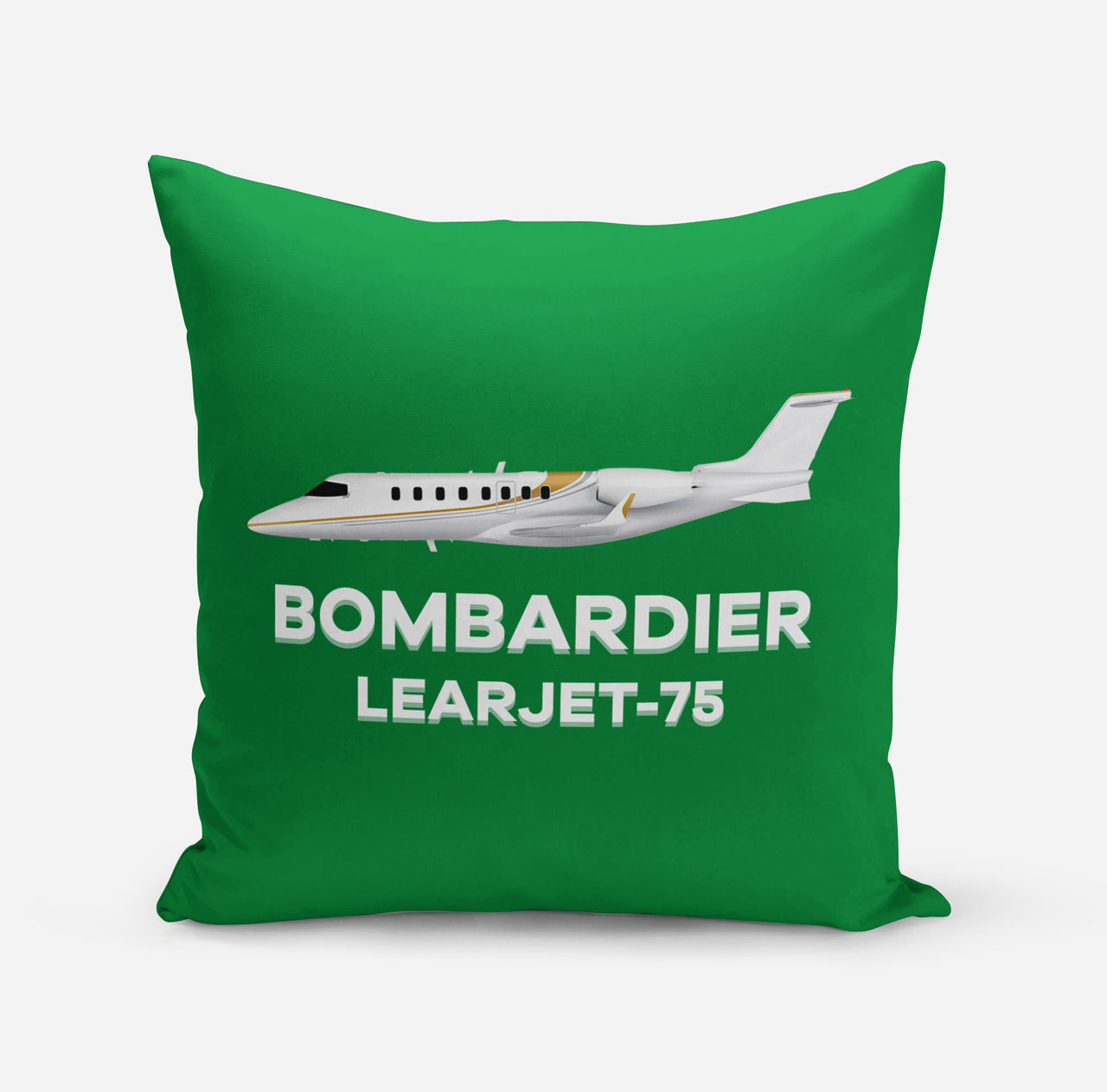 The Bombardier Learjet 75 Designed Pillows