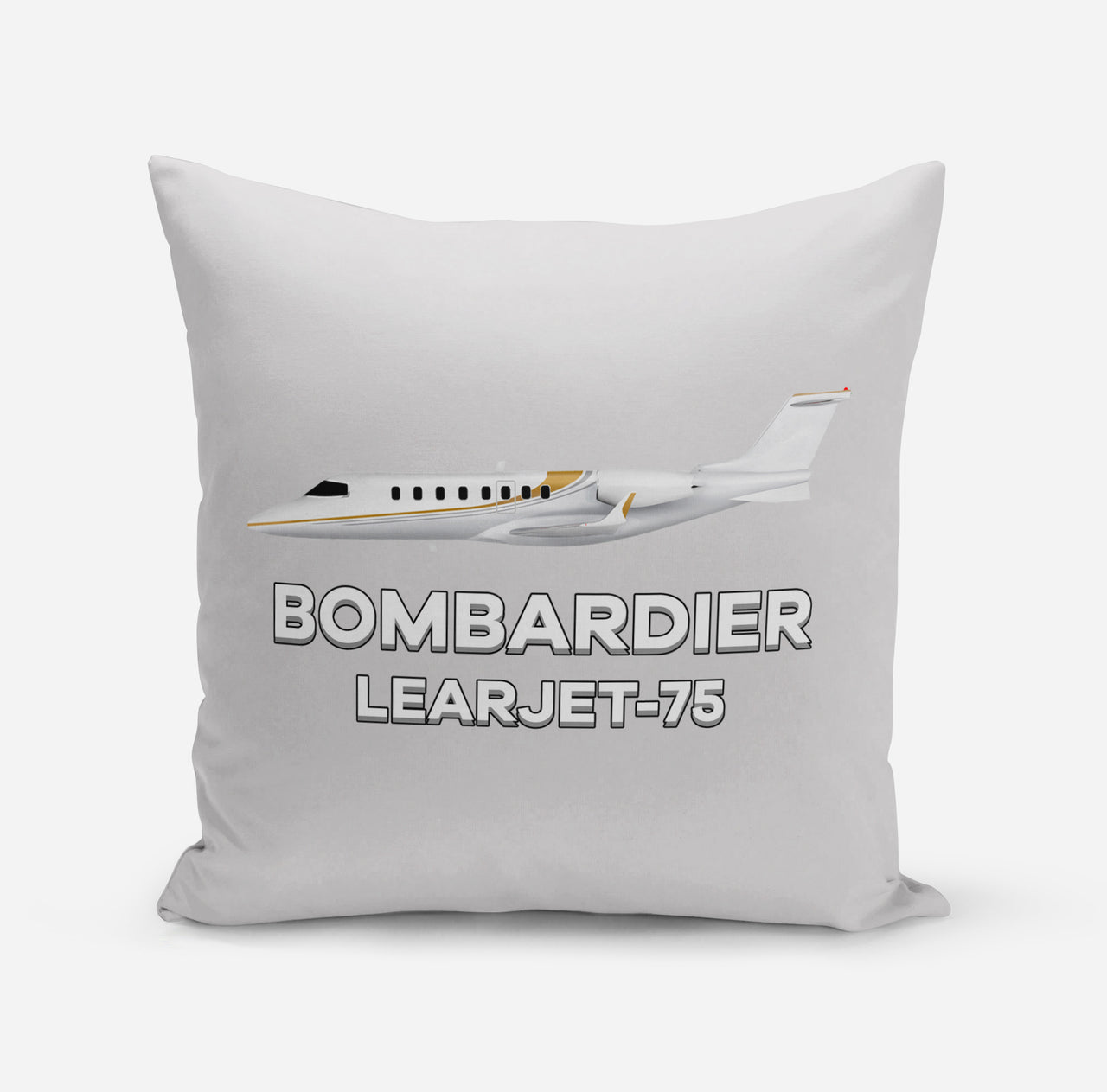 The Bombardier Learjet 75 Designed Pillows