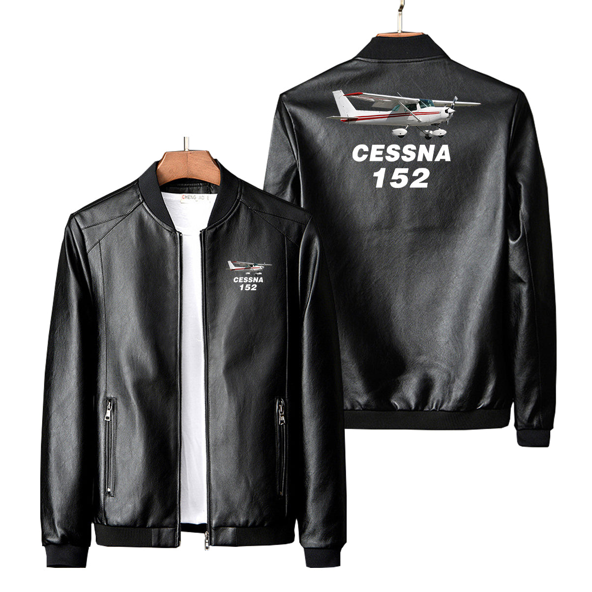 The Cessna 152 Designed PU Leather Jackets