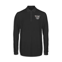 Thumbnail for The Cessna 152 Designed Long Sleeve Polo T-Shirts