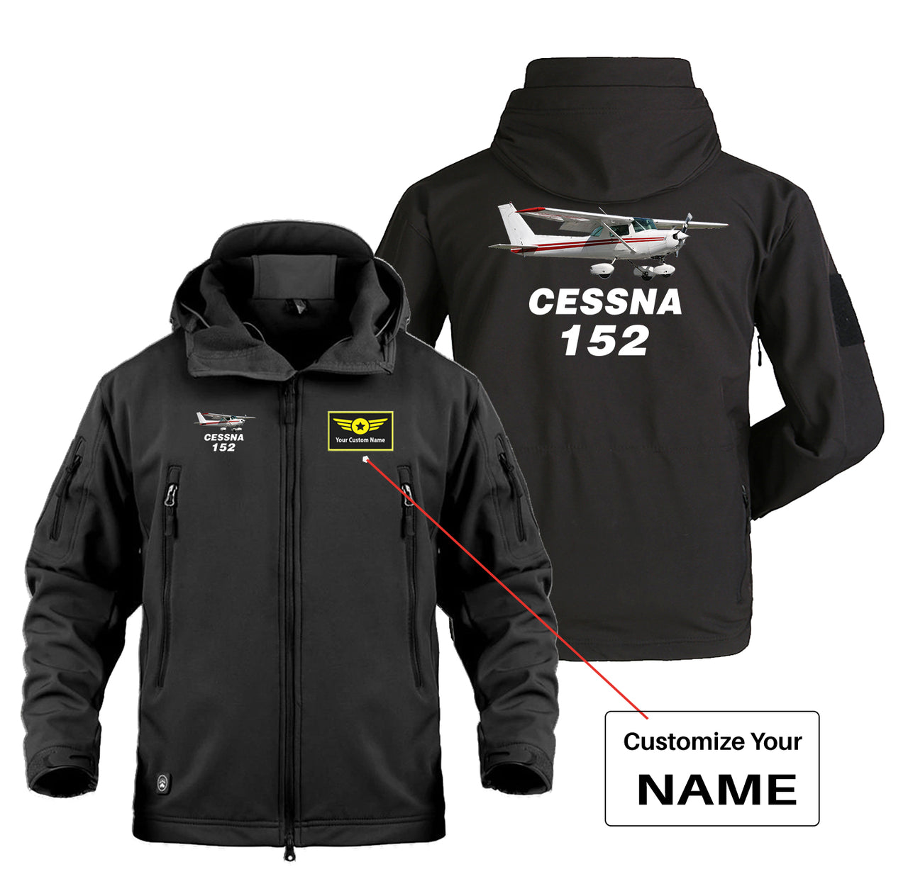 The Cessna 152 Designed Military Jackets (Customizable)