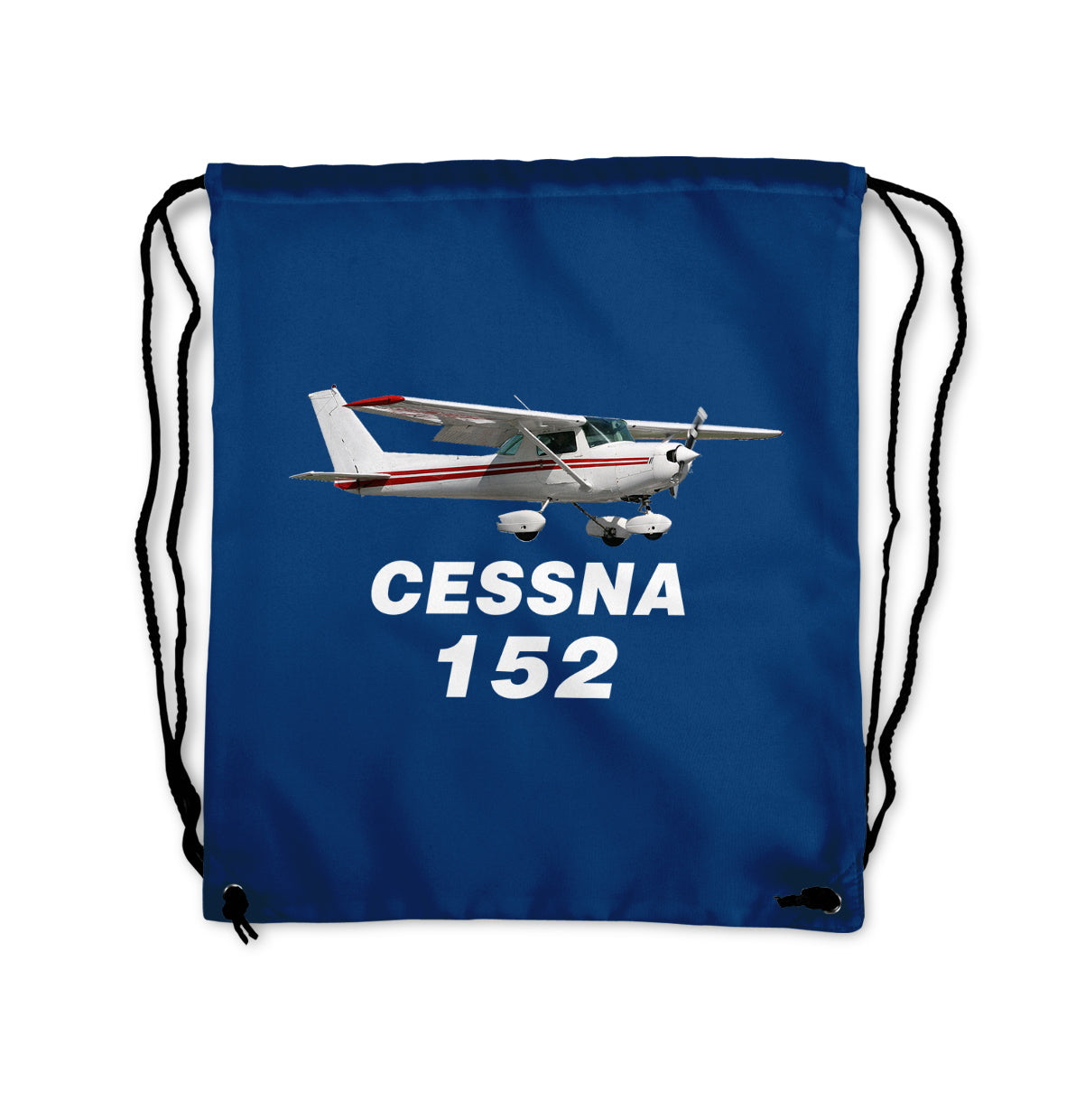 The Cessna 152 Designed Drawstring Bags