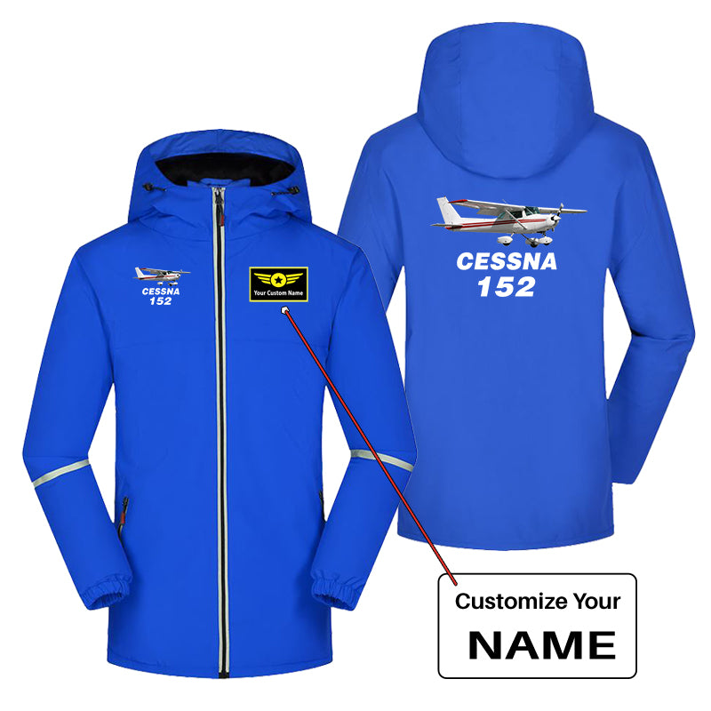 The Cessna 152 Designed Rain Coats & Jackets