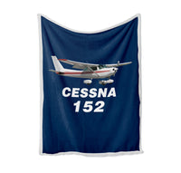 Thumbnail for The Cessna 152 Designed Bed Blankets & Covers