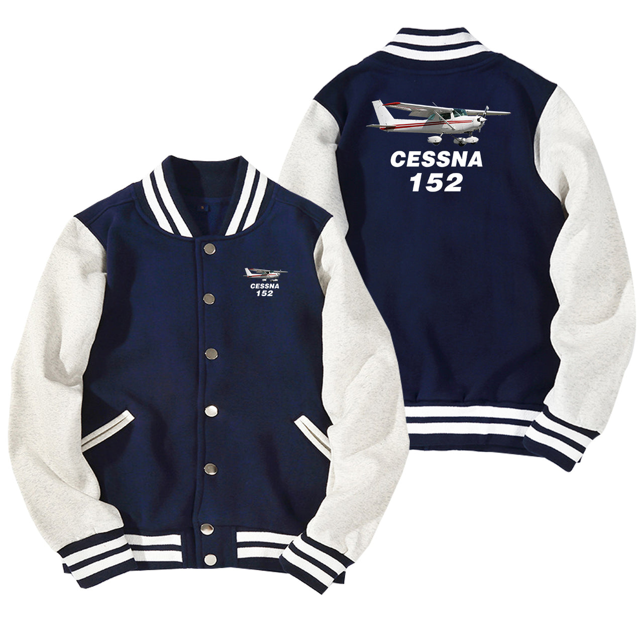 The Cessna 152 Designed Baseball Style Jackets