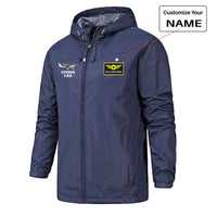 Thumbnail for The Cessna 152 Designed Rain Jackets & Windbreakers