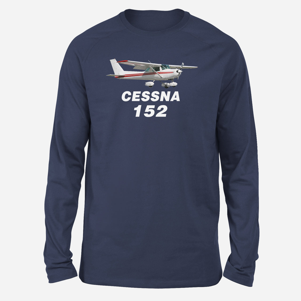 The Cessna 152 Designed Long-Sleeve T-Shirts