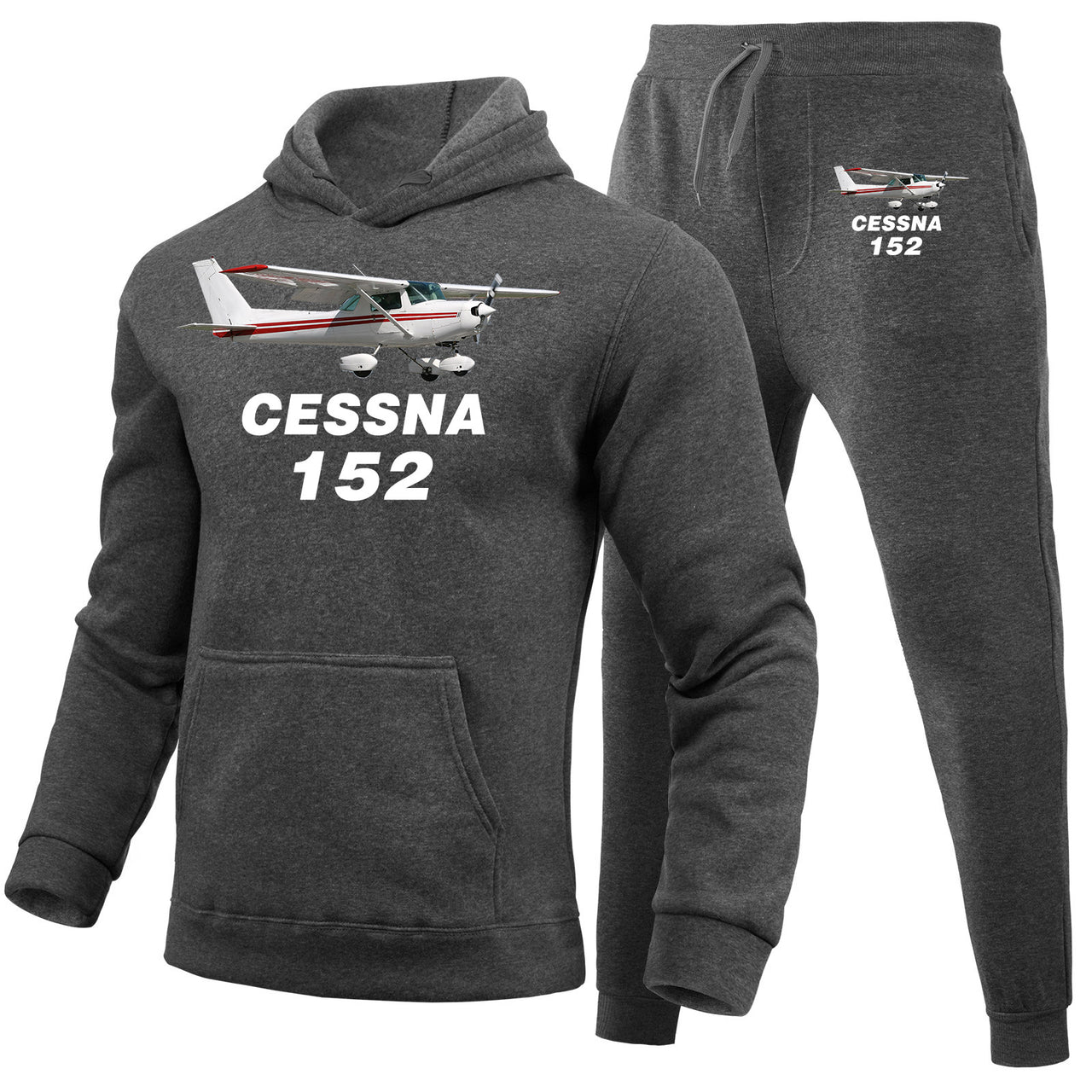 The Cessna 152 Designed Hoodies & Sweatpants Set