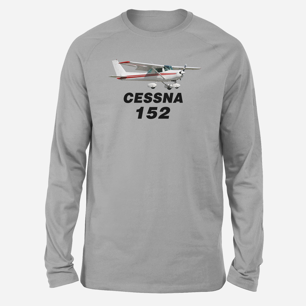 The Cessna 152 Designed Long-Sleeve T-Shirts