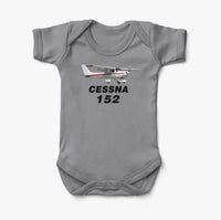 Thumbnail for The Cessna 152 Designed Baby Bodysuits