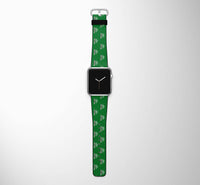 Thumbnail for The Cessna 152 Designed Leather Apple Watch Straps