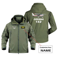 Thumbnail for The Cessna 152 Designed Military Jackets (Customizable)