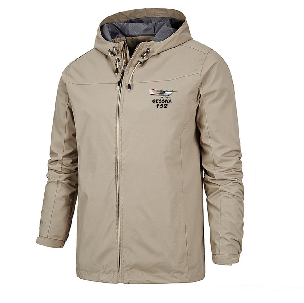 The Cessna 152 Designed Rain Jackets & Windbreakers