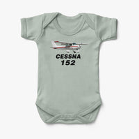 Thumbnail for The Cessna 152 Designed Baby Bodysuits