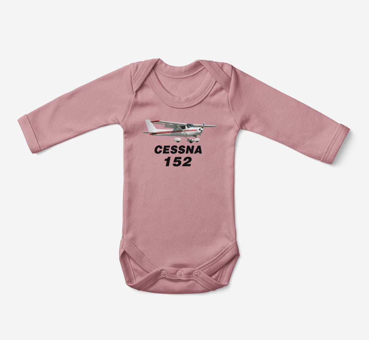 The Cessna 152 Designed Baby Bodysuits